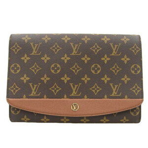 Louis Vuitton Monogram Bordeaux Red Clutch Bag Shoulder Bag